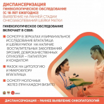 Диспансеризация - раннее выявление онкопатологий